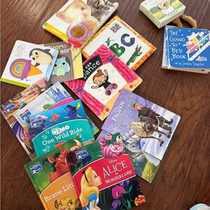 Disney Colorful Storybook Set for Kids